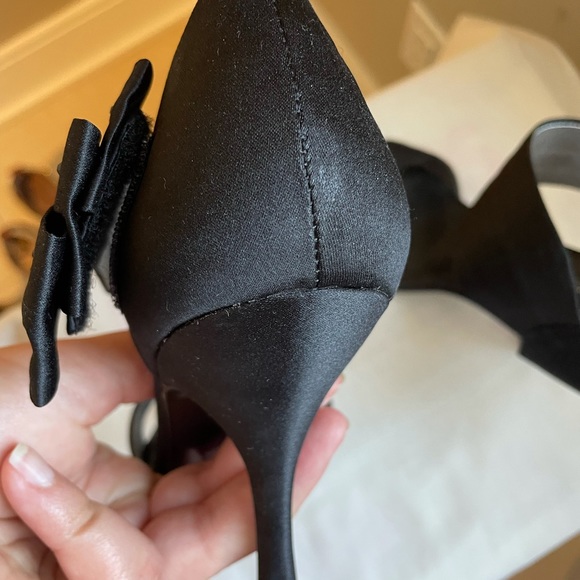 Browns Black Satin size 8 - Picture 5 of 7